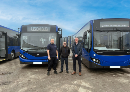 Vision Bus Ltd Expand with Dawsongroup Support