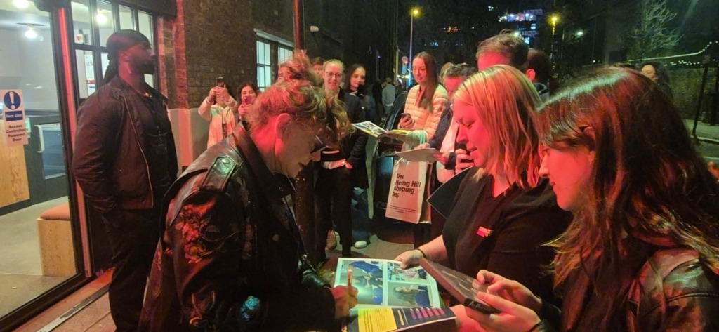 Caroline Griffiths and Susan Sarandon